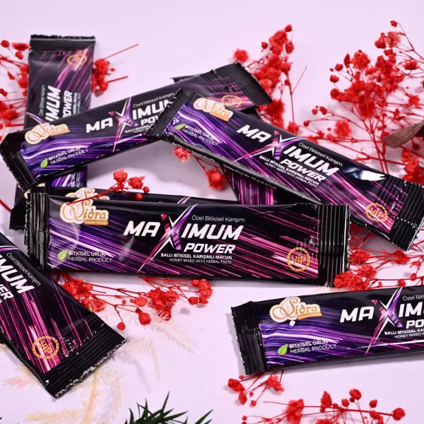 Miere turcească afodisiac Sidra Maximum Power – Vitalitate și Energie în 10 Plicuri